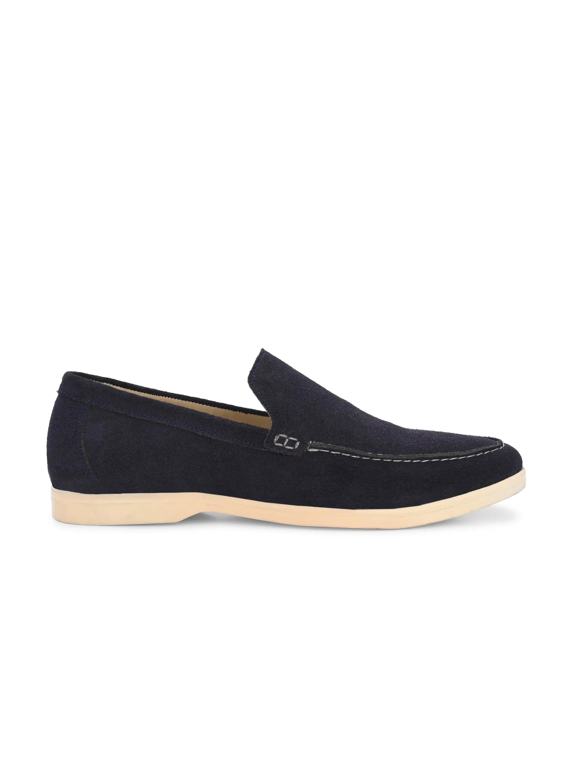 Carlo Romano Suede Leather Moccasin Loafer Shoes For men