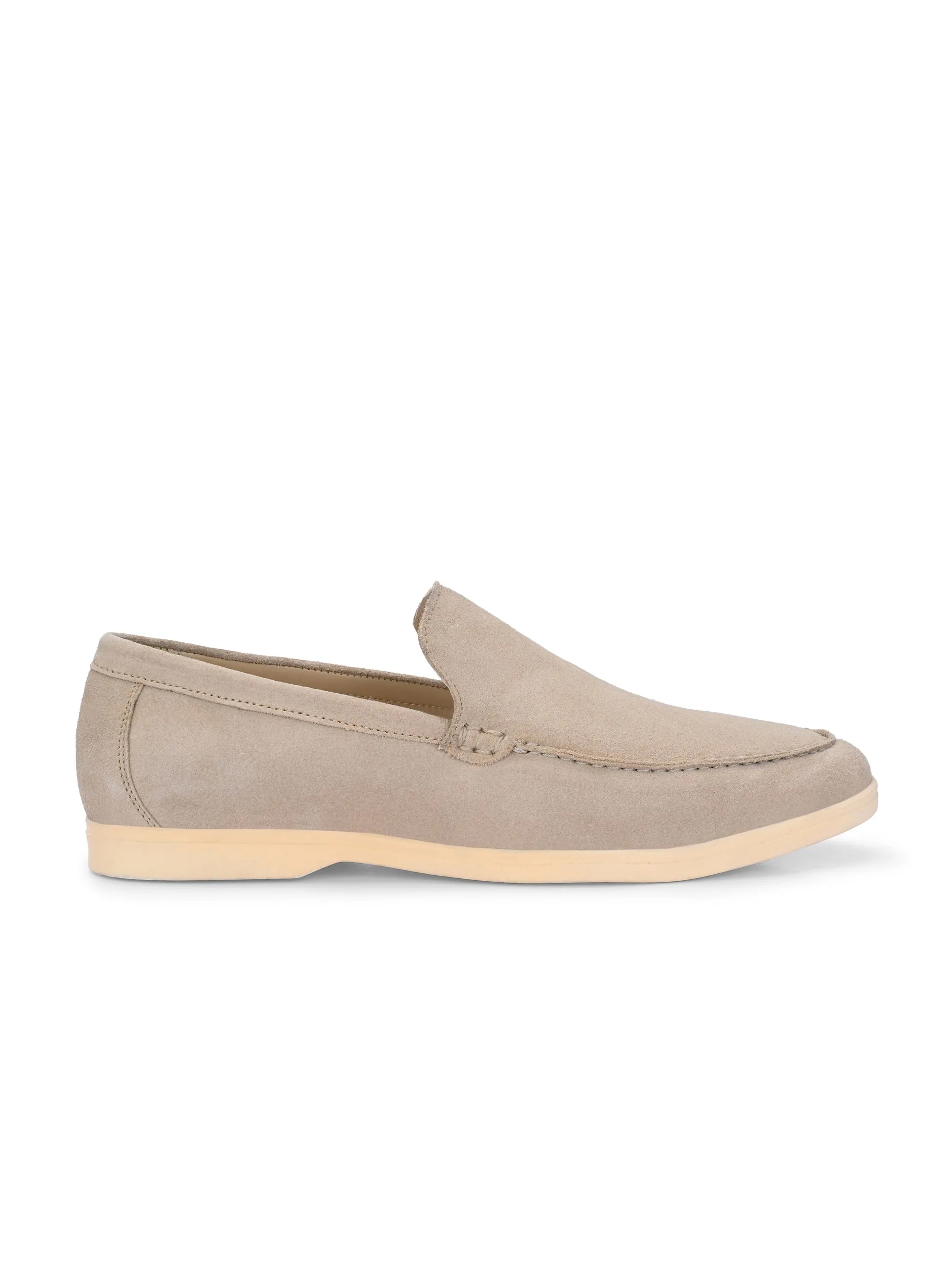 Carlo Romano Suede Leather Moccasin Loafer Shoes For men