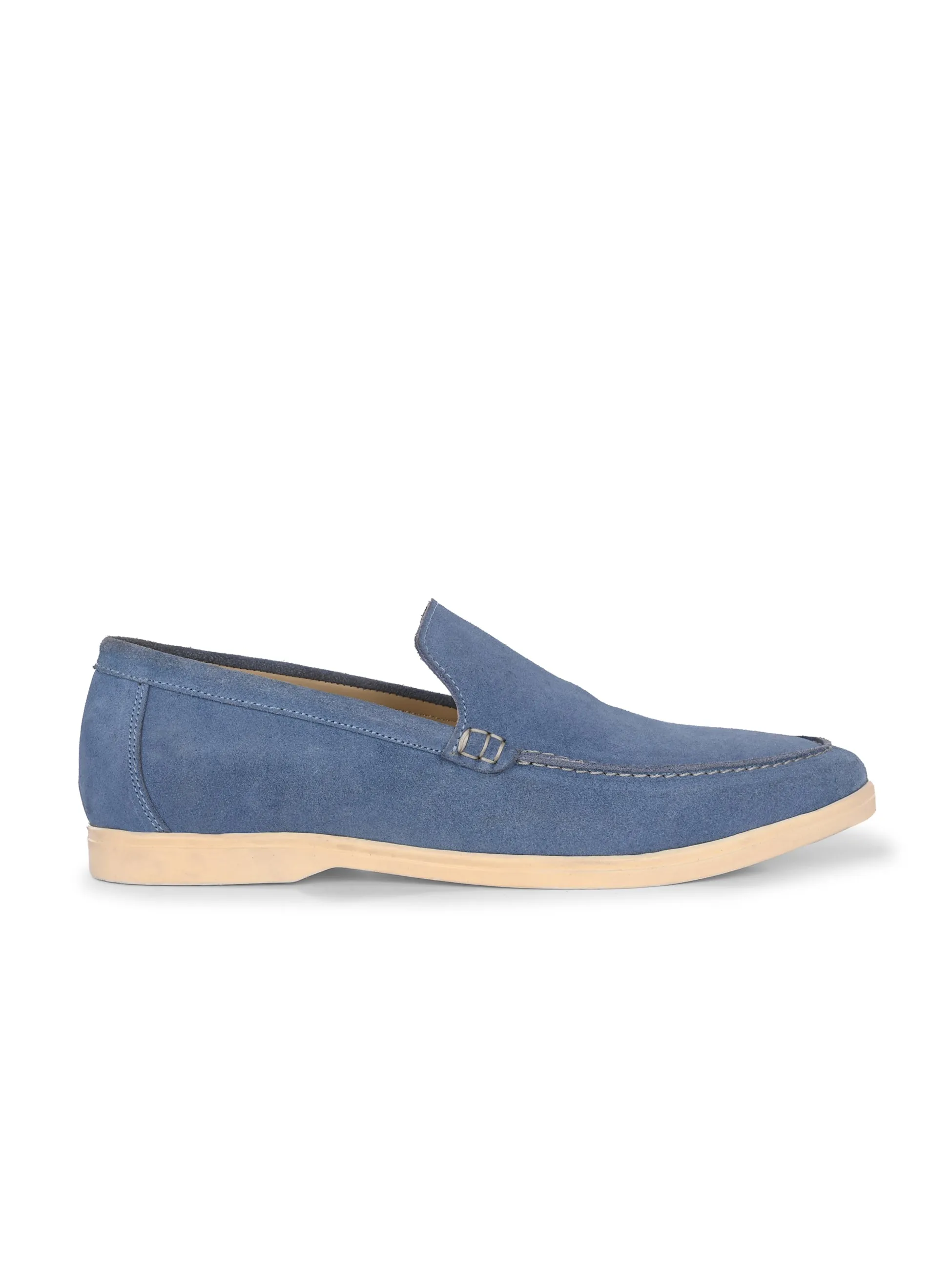 Carlo Romano Suede Leather Moccasin Loafer Shoes For men