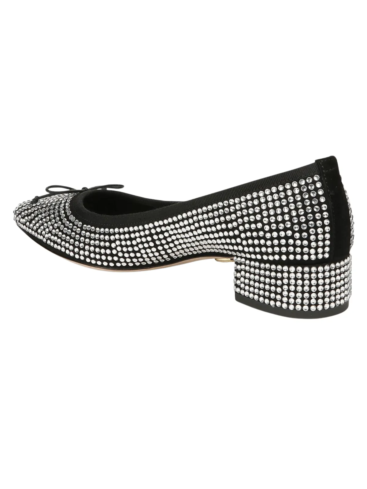 Cecile Crystal Bow Ballerina Flats