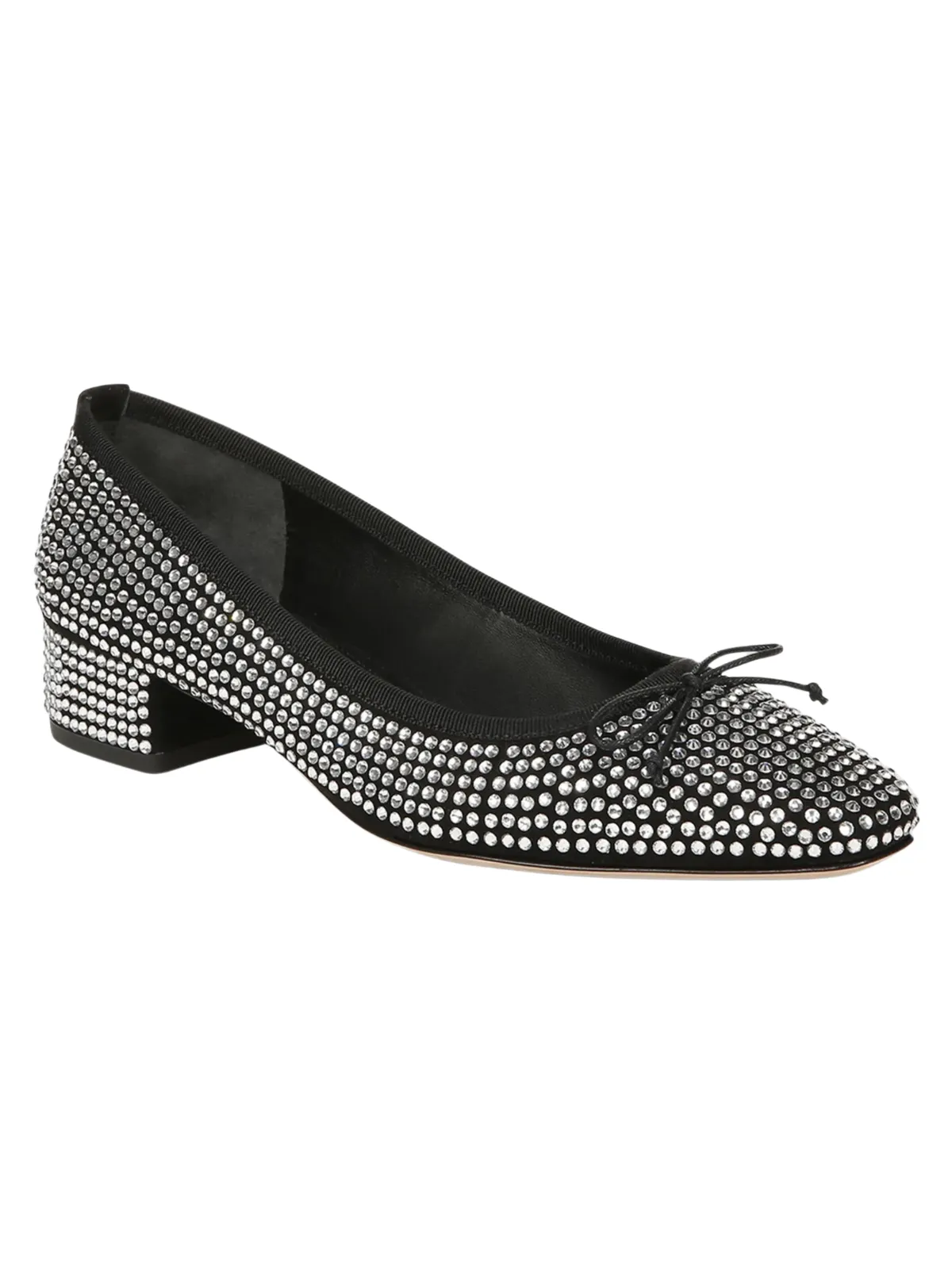 Cecile Crystal Bow Ballerina Flats