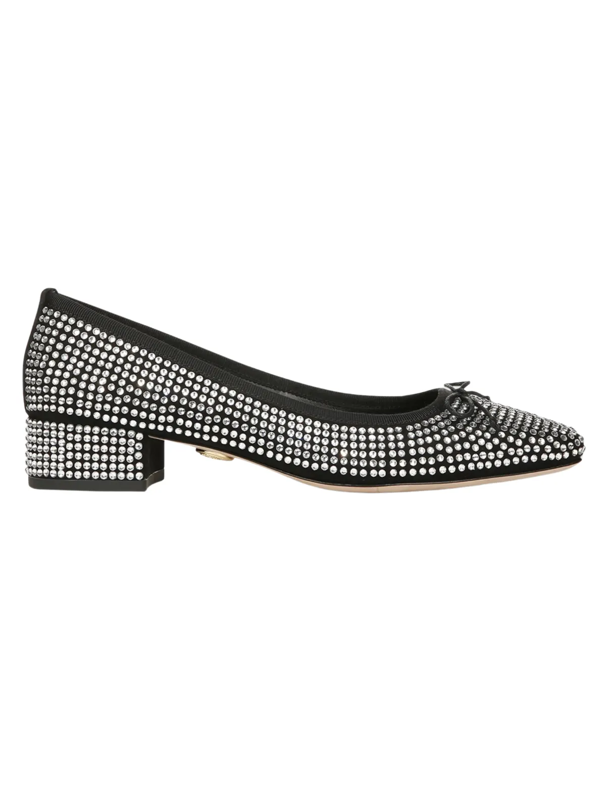 Cecile Crystal Bow Ballerina Flats