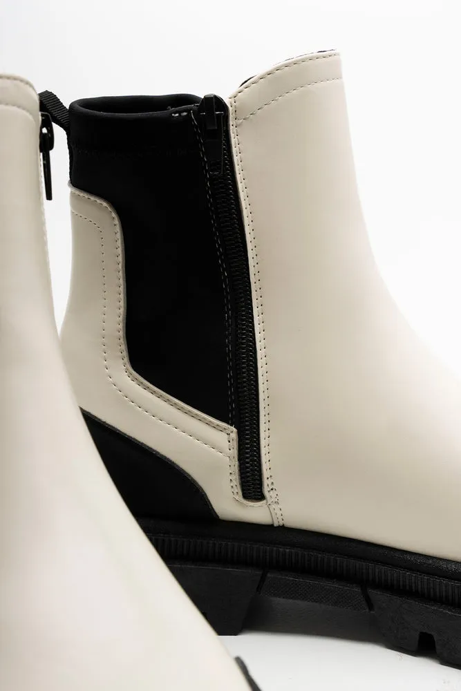 Chelsea Boot Cream