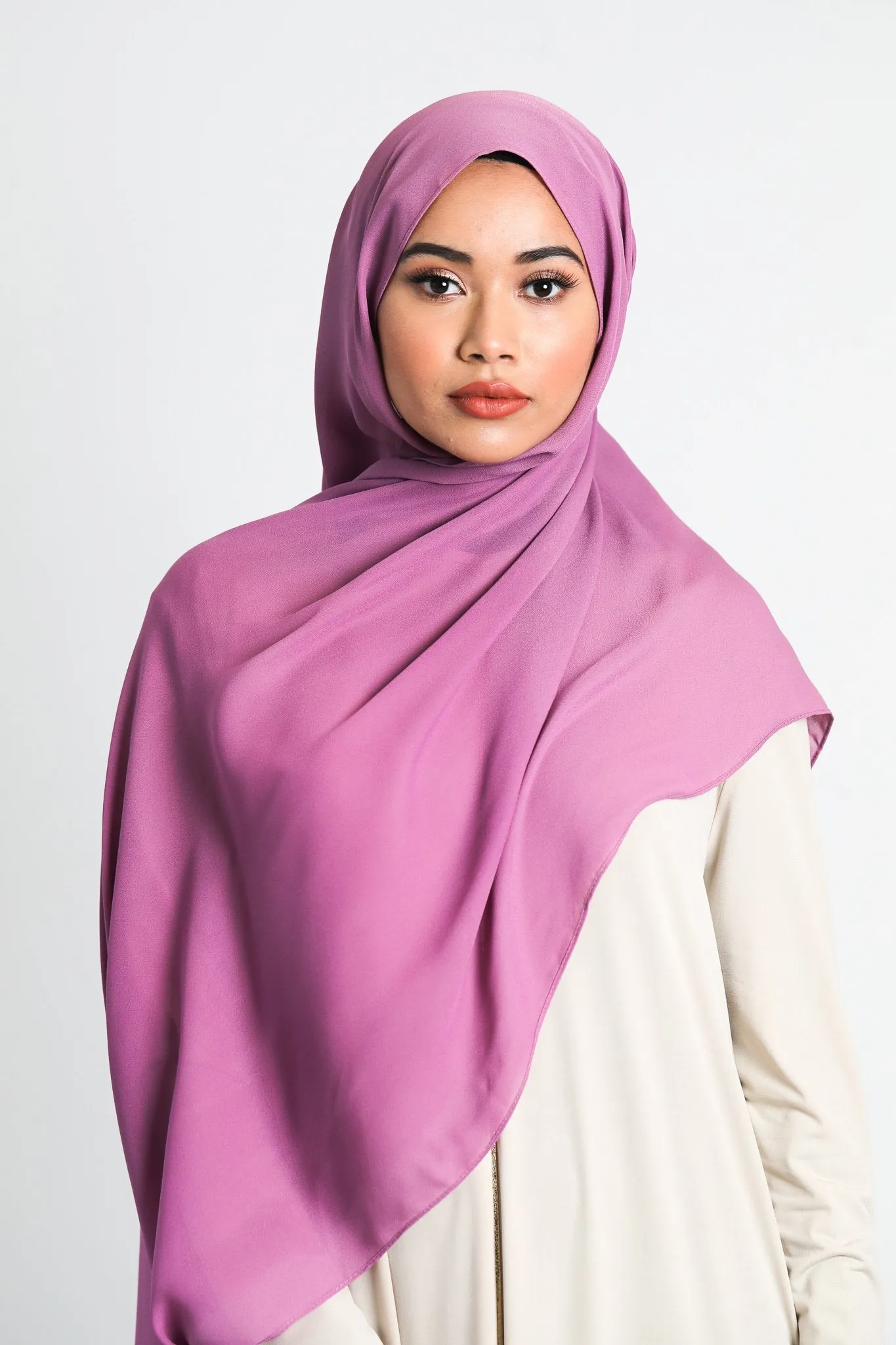 Chiffon Scarf | Purple