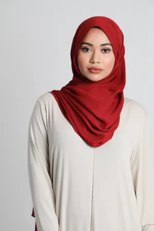 Chiffon Scarf | Red