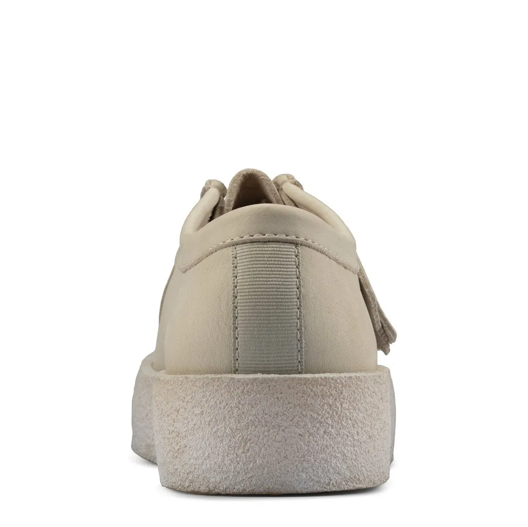 Clarks Men's Shoes Wallabee Cup White Nubuck