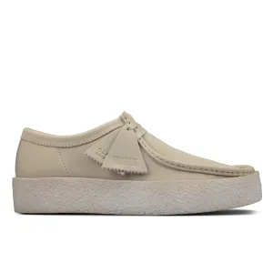 Clarks Men's Shoes Wallabee Cup White Nubuck