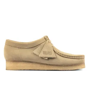 Clarks Women's Wallabee Shoes Maple Suede