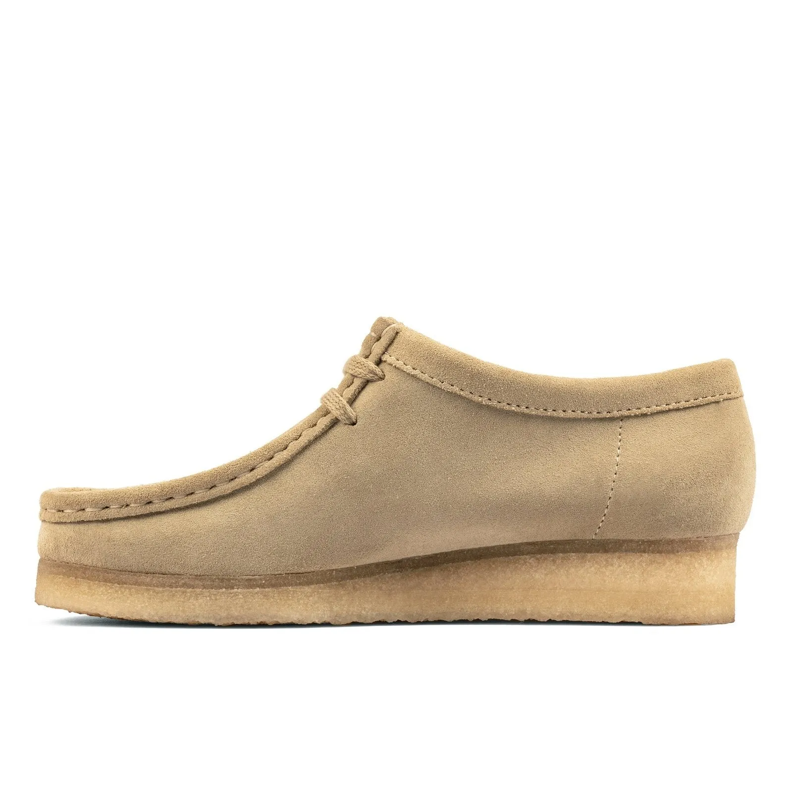 Clarks Women's Wallabee Shoes Maple Suede