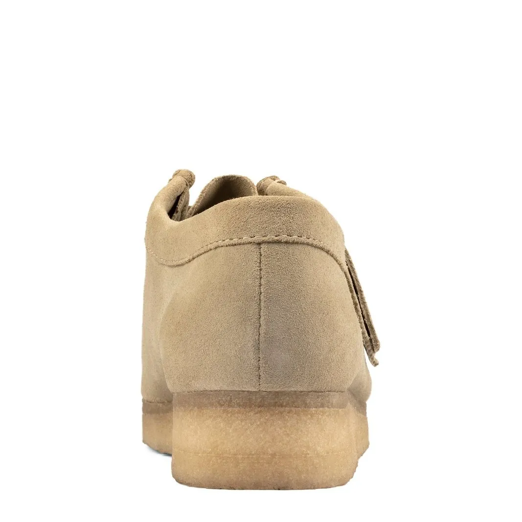 Clarks Women's Wallabee Shoes Maple Suede