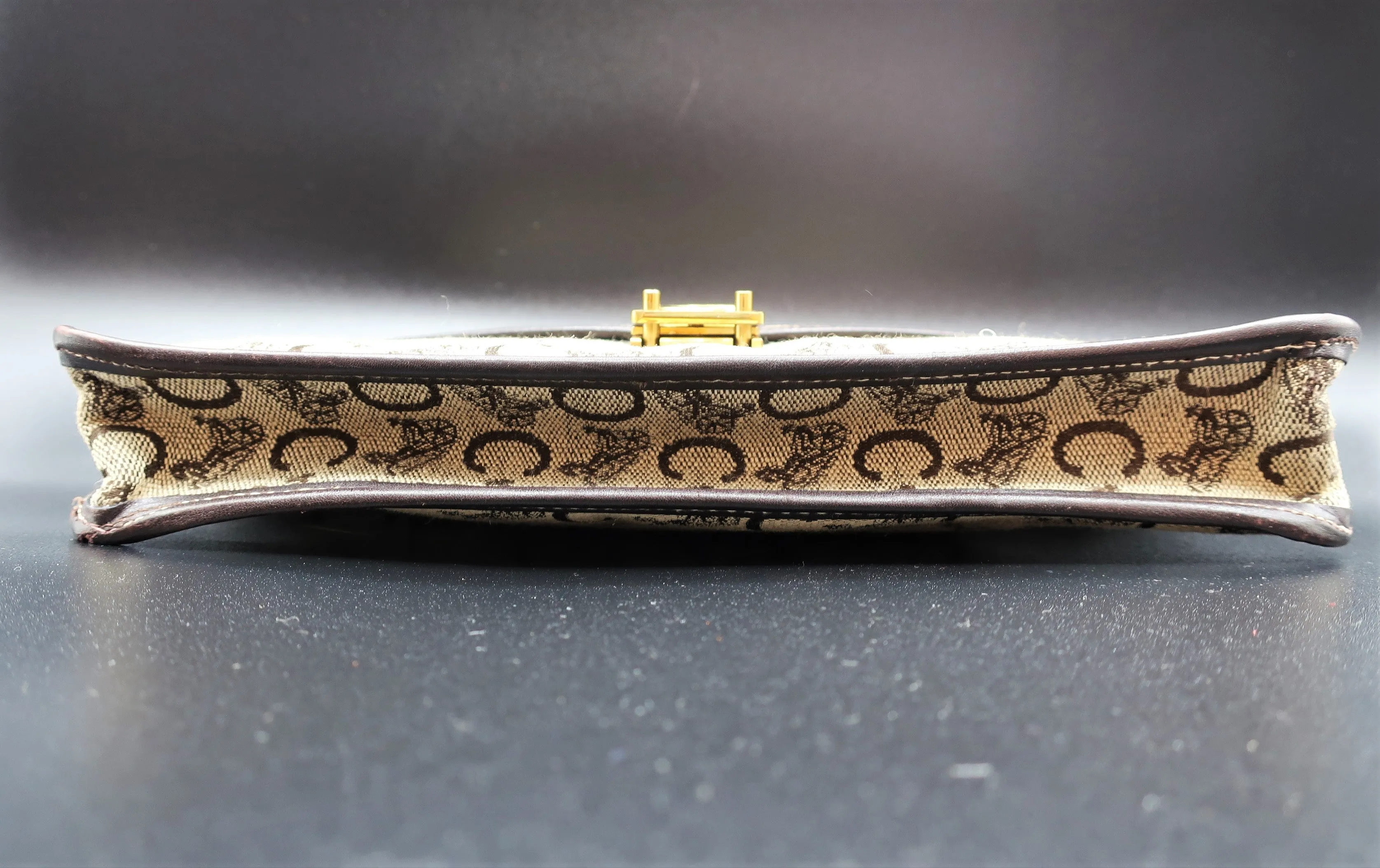 Céline Monogram Canvas Pochette