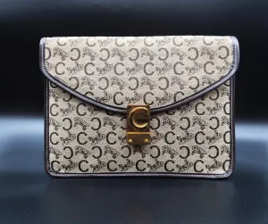 Céline Monogram Canvas Pochette