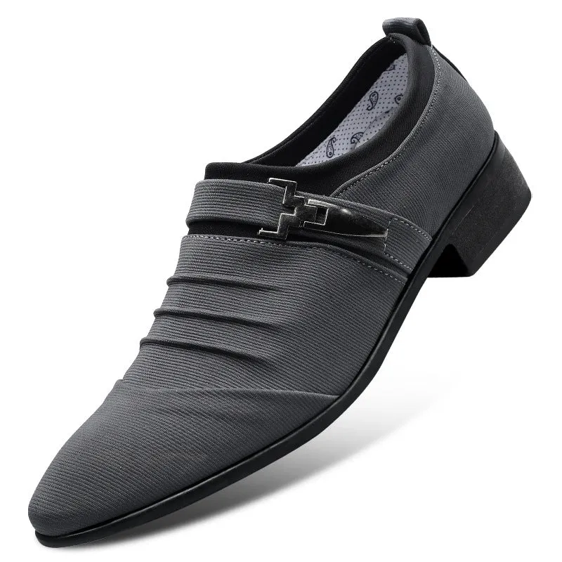 Cloth shoes men's plus size casual shoes breathable sleeve feet canvas shoes versatile men's shoes