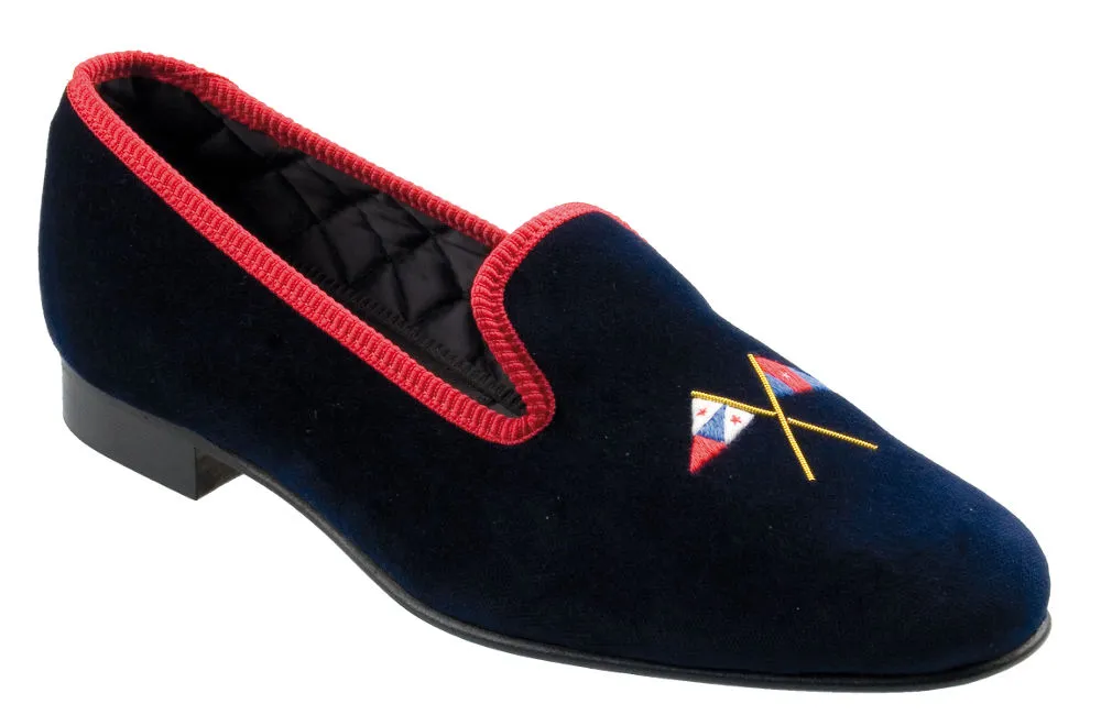 Club School and Society Velvet Slippers