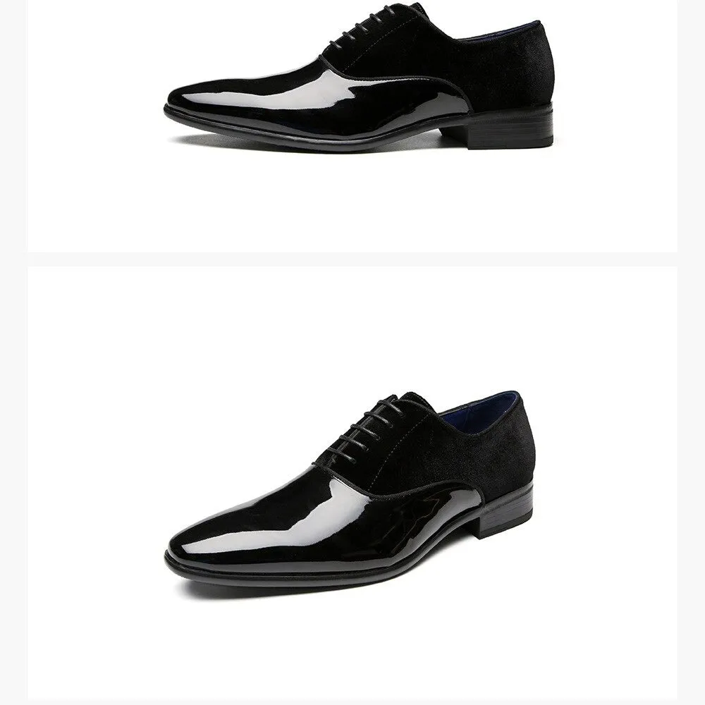 Comfortable Business, Wedding, Party And British Groom Lace-Up Shoes-Unique and Classy