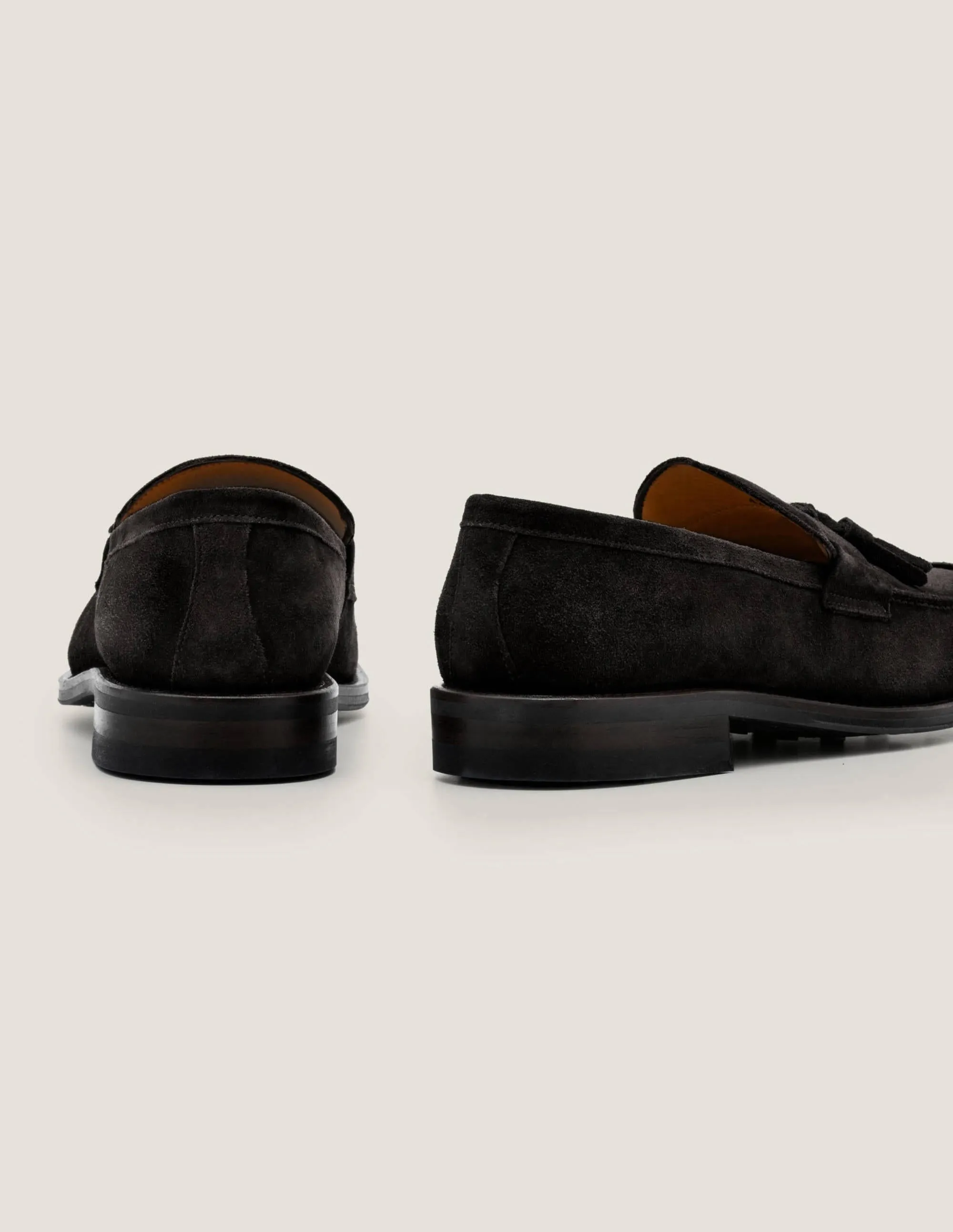 Corby Loafer-Black Suede