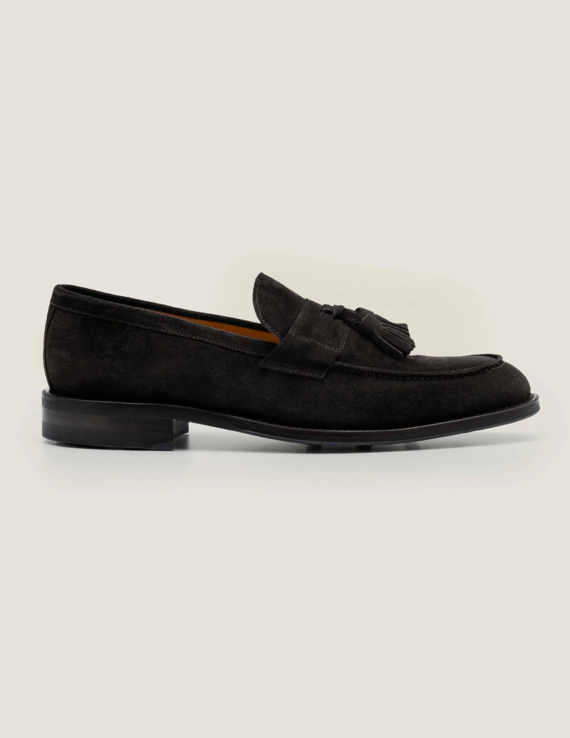 Corby Loafer-Black Suede