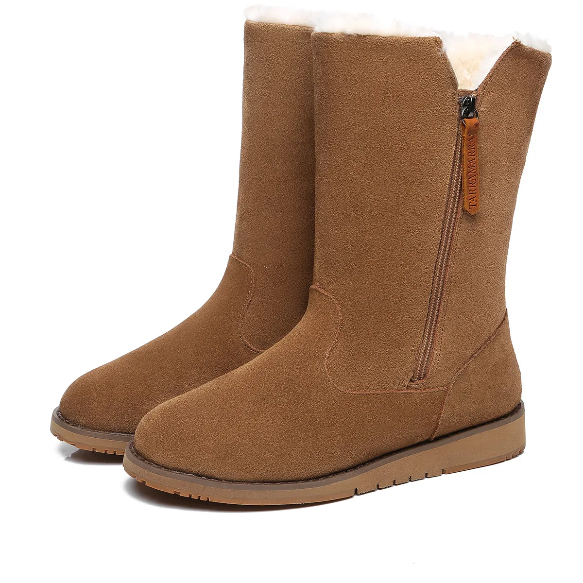 Corrine Zipper Short Boots