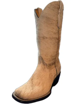 Cow Hair Boots Rodeo Toe