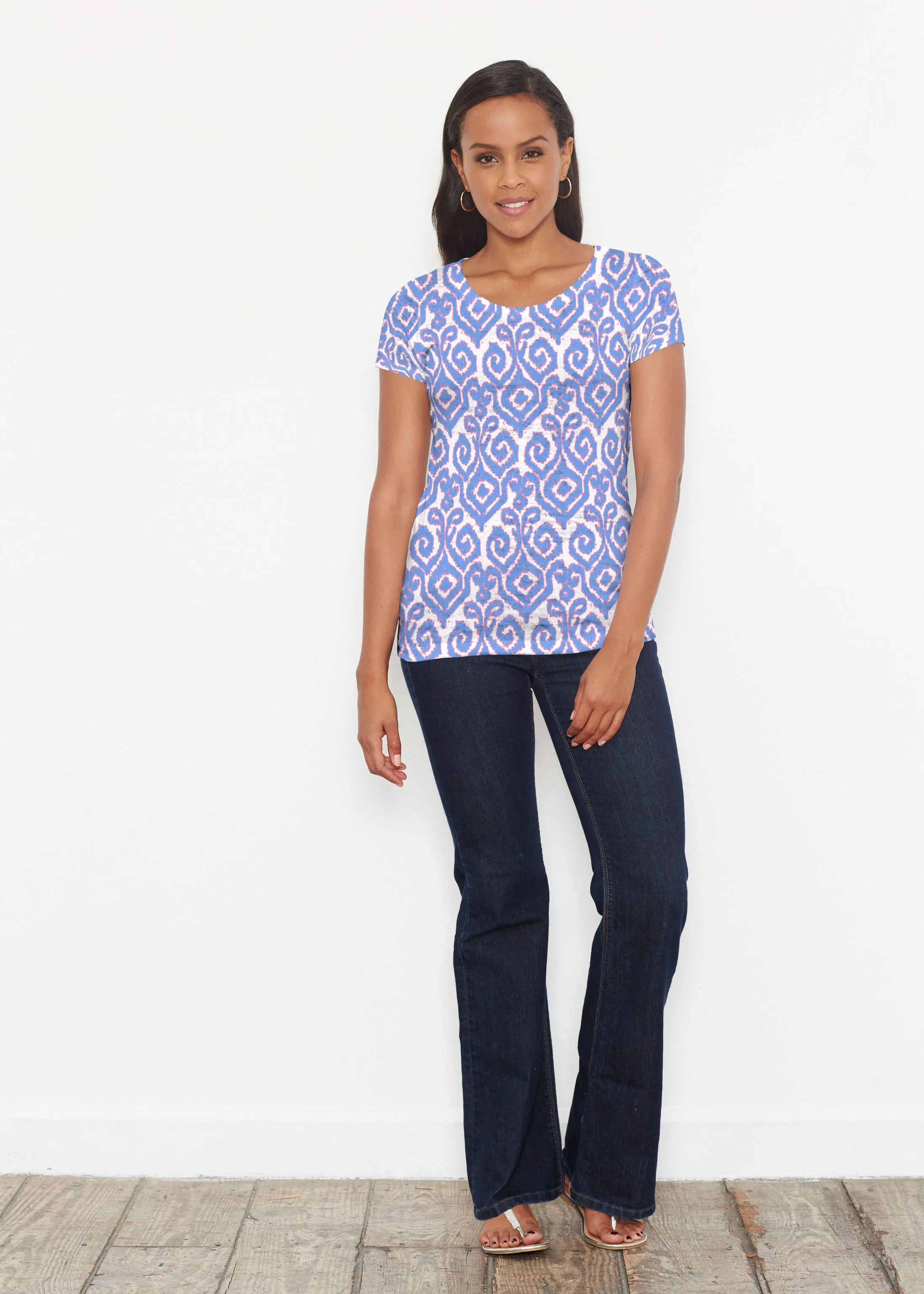 Crayola Royal (8023) ~ Short Sleeve Scoop Shirt