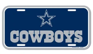 Dallas Cowboys License Plate