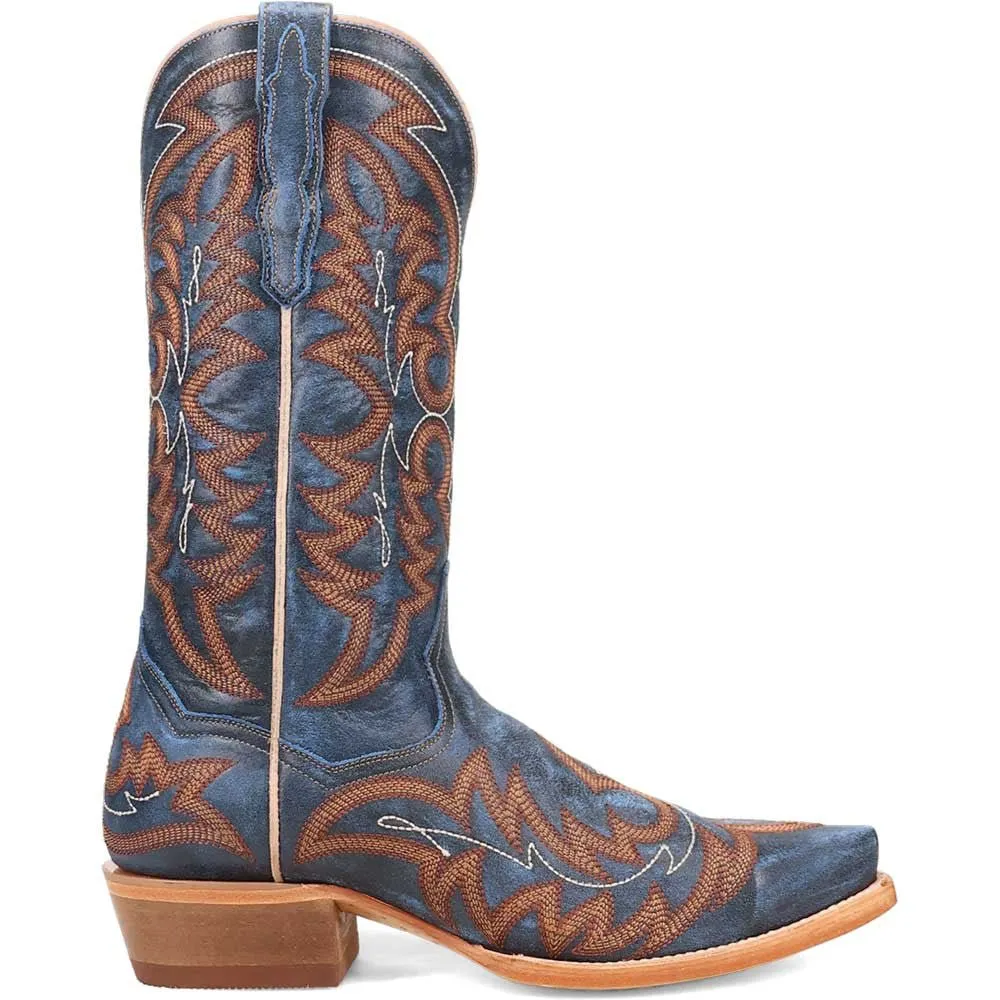 Dan Post Men’s Triton Blue 13” Snip Toe Cowboy Boot