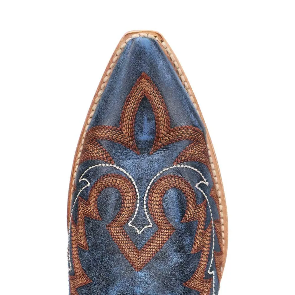 Dan Post Men’s Triton Blue 13” Snip Toe Cowboy Boot
