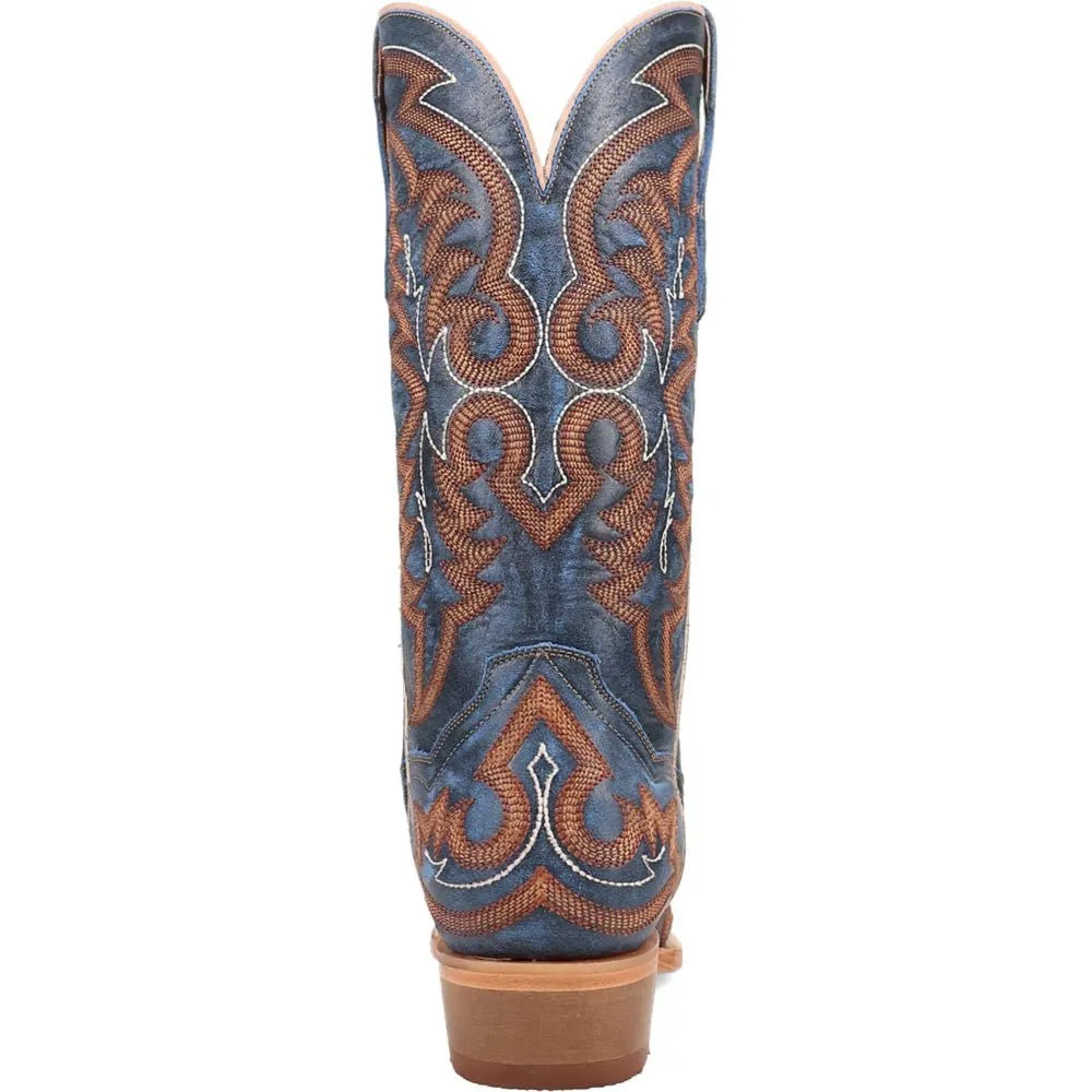 Dan Post Men’s Triton Blue 13” Snip Toe Cowboy Boot