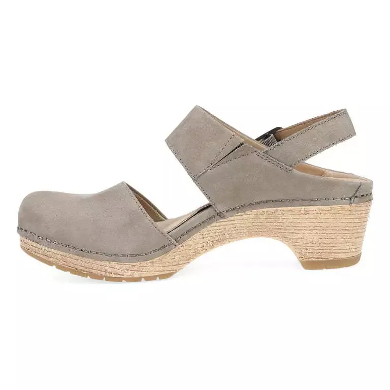 Dansko Women's Lucia Taupe Milled Nubuck 2218151400