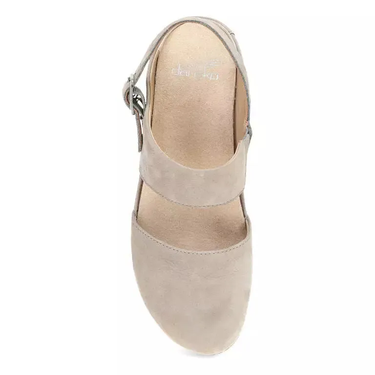 Dansko Women's Lucia Taupe Milled Nubuck 2218151400