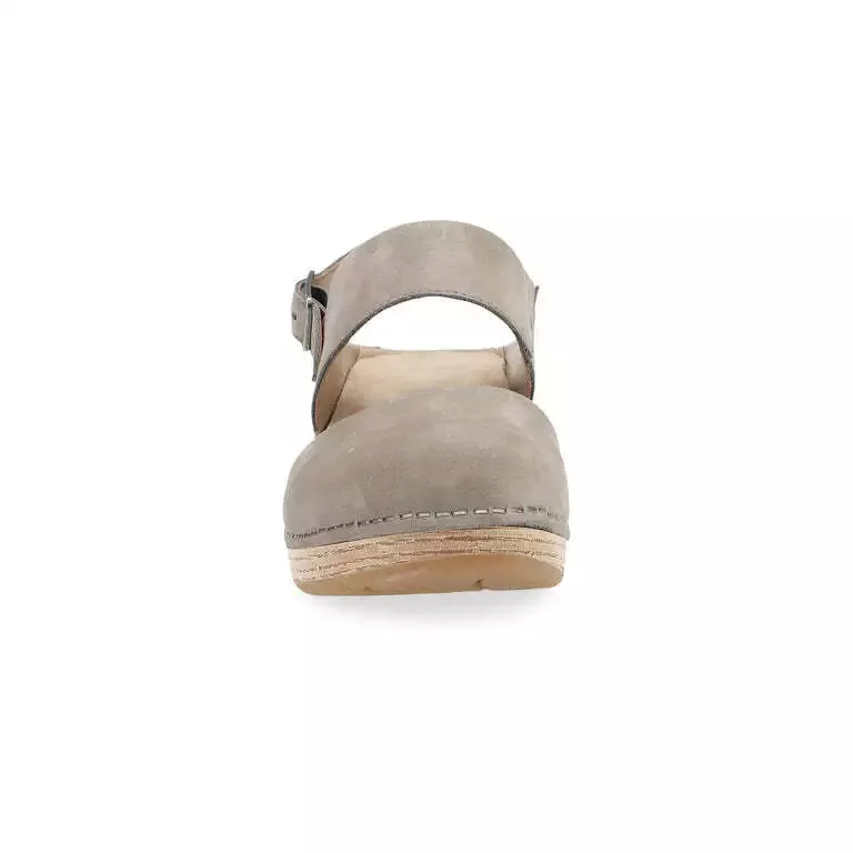 Dansko Women's Lucia Taupe Milled Nubuck 2218151400