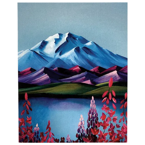 Denali Fireweed Notecard