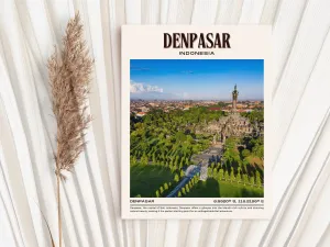 Denpasar Vintage Wall Art, Indonesia