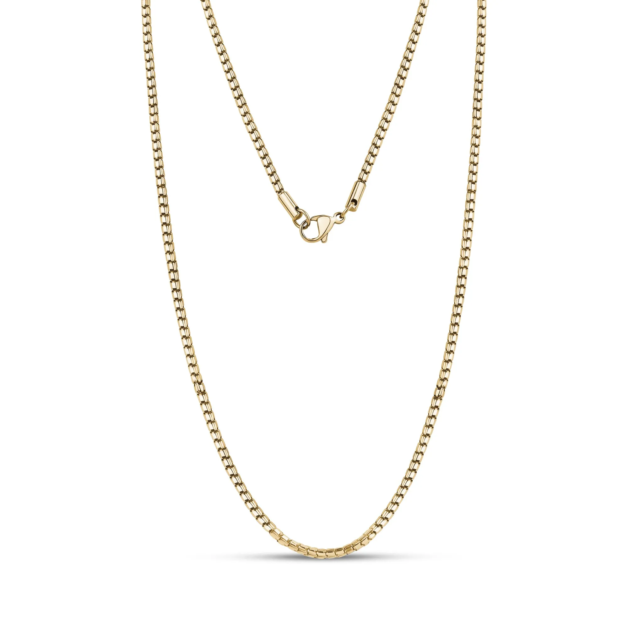 Diamond Cut Box Link Chain