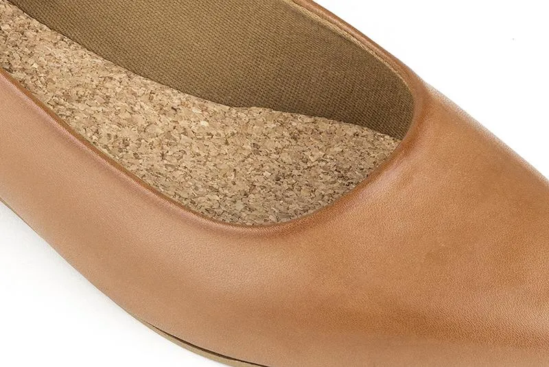 Diana Flats in Tan from Ahimsa