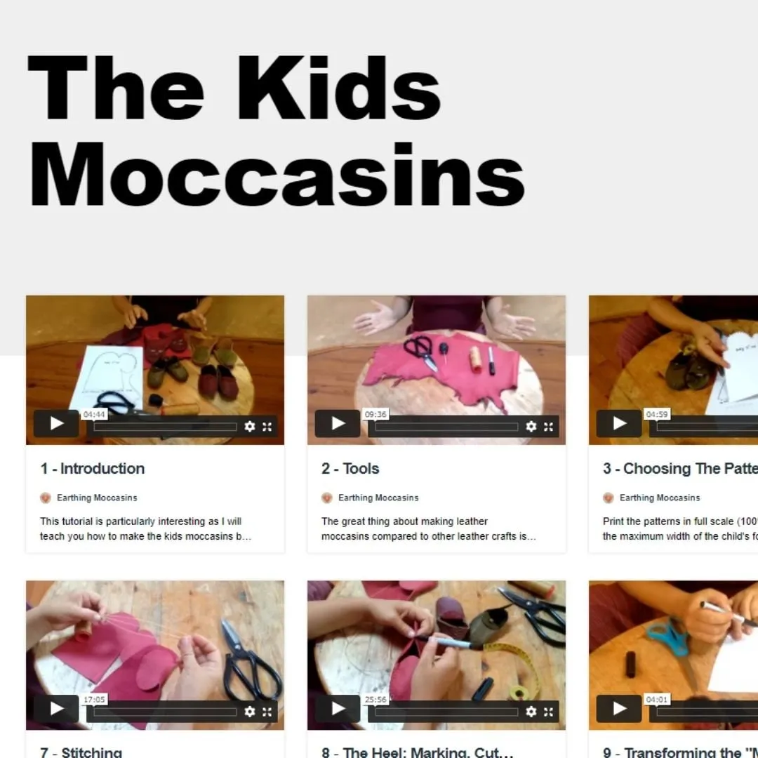 DIY Kit for Baby Moccasins
