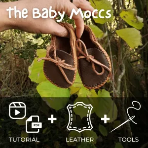 DIY Kit for Baby Moccasins