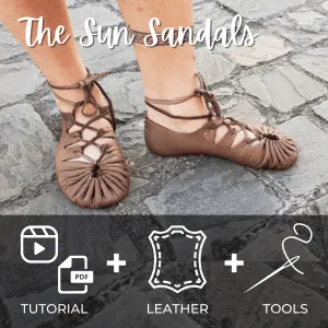 DIY KIT for the "Sun" Sandals