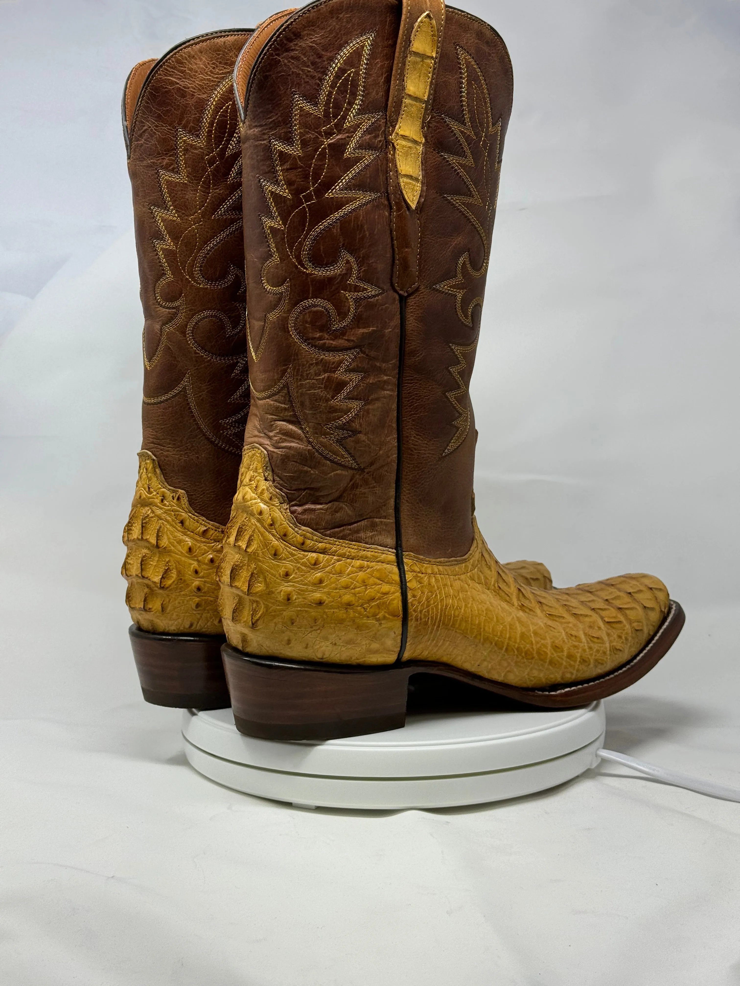 DJ2059 | Don Juan Boots Men's Caiman Back Buttercup Diamond Toe