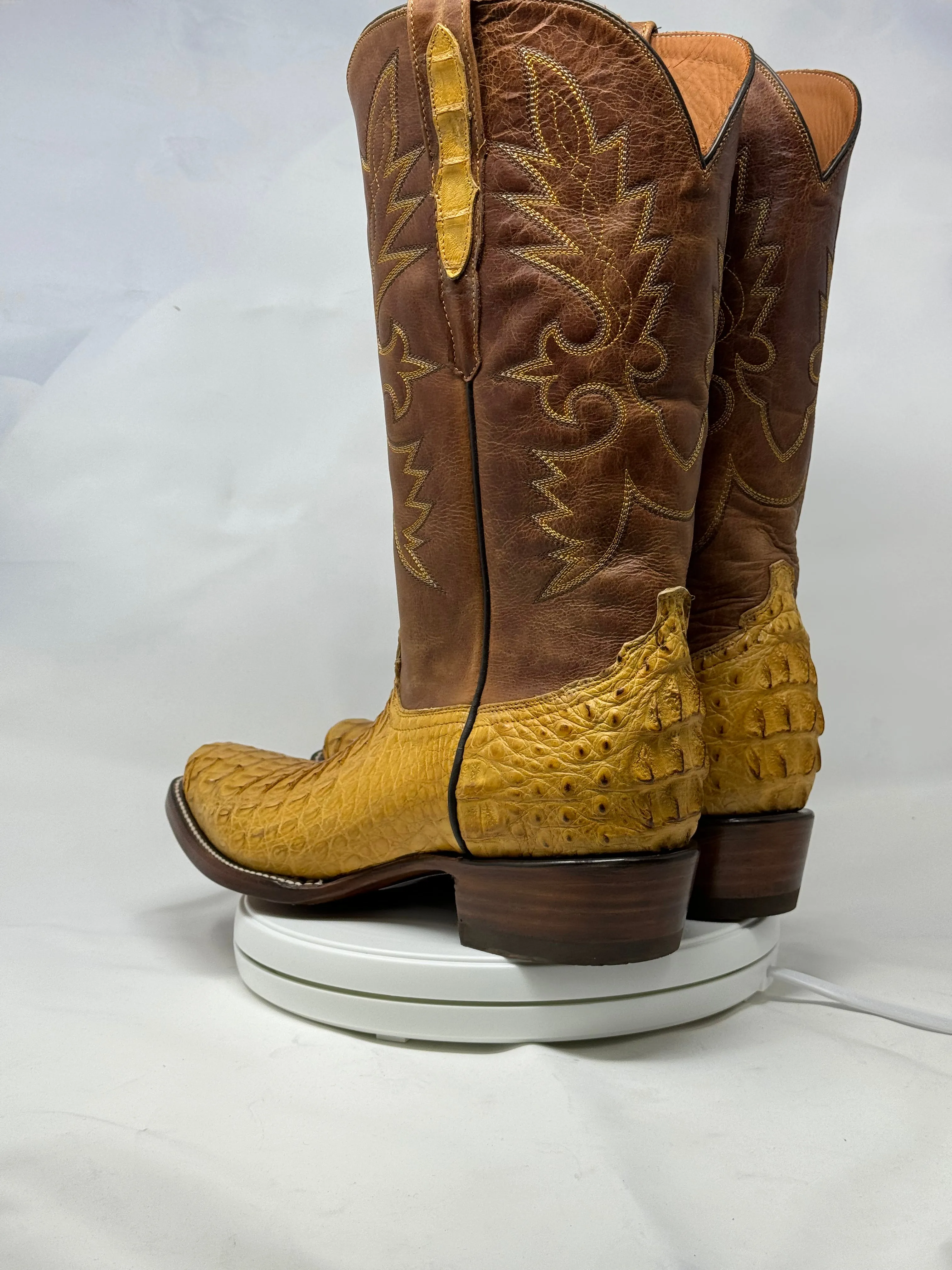 DJ2059 | Don Juan Boots Men's Caiman Back Buttercup Diamond Toe