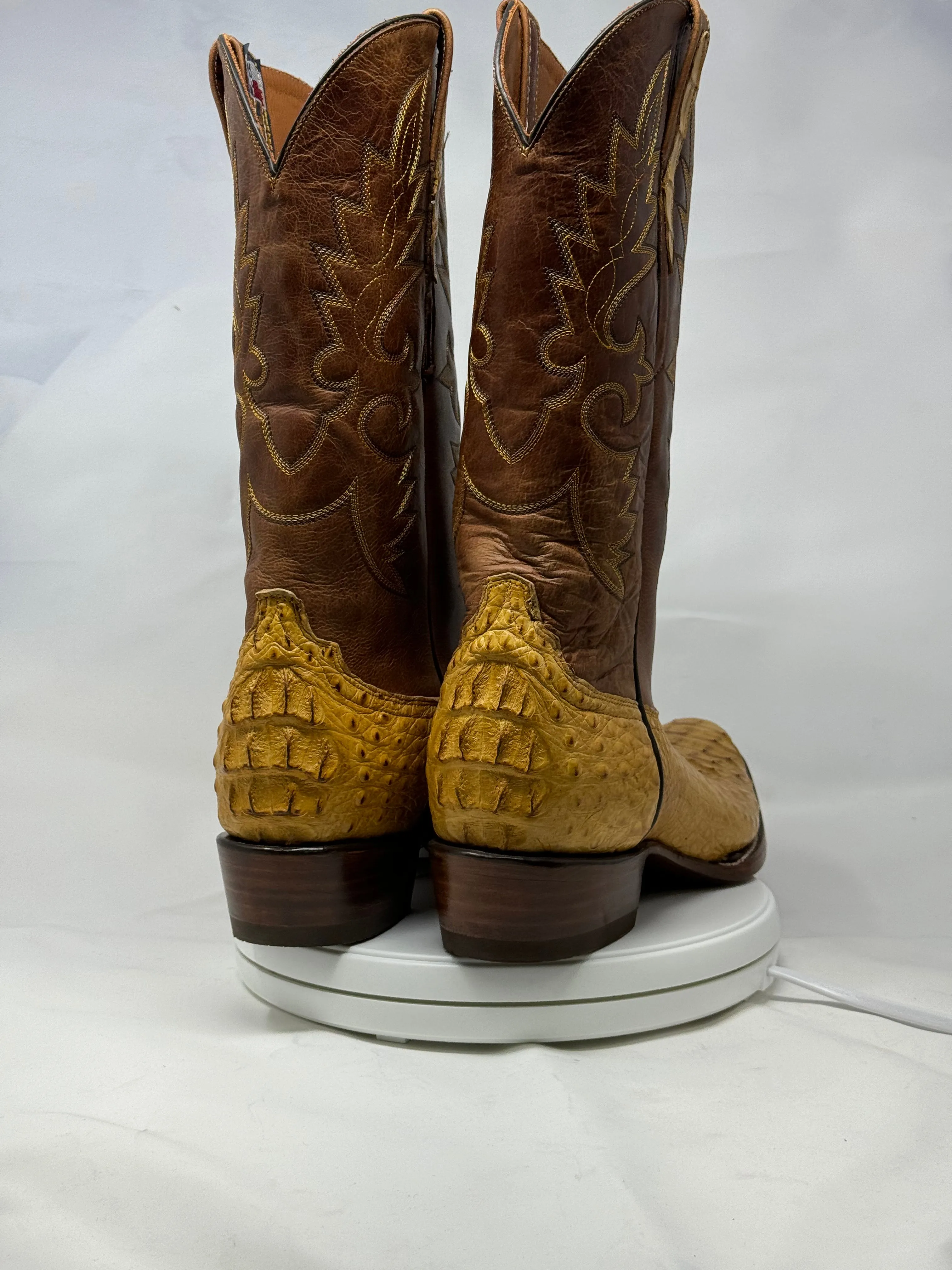 DJ2059 | Don Juan Boots Men's Caiman Back Buttercup Diamond Toe