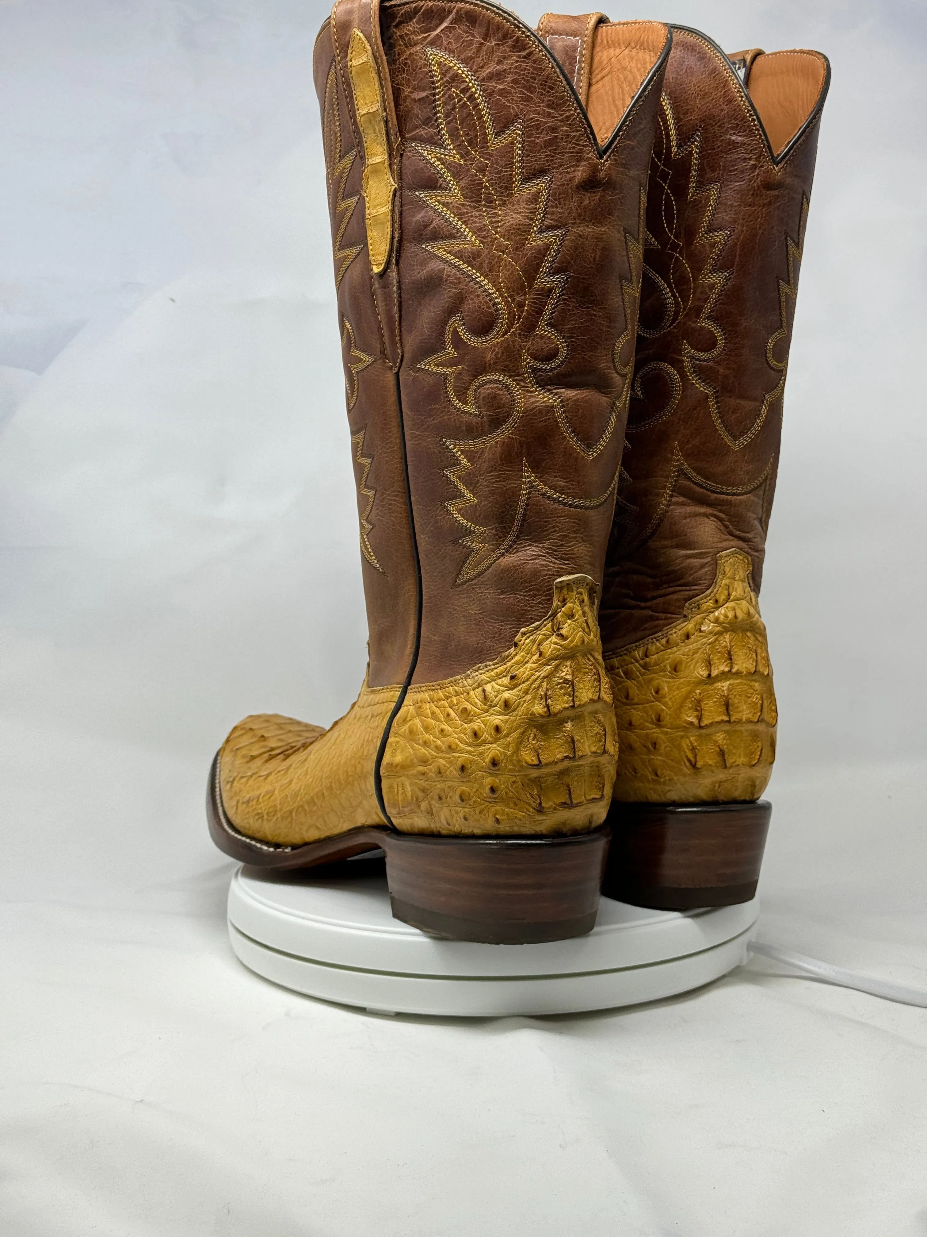 DJ2059 | Don Juan Boots Men's Caiman Back Buttercup Diamond Toe