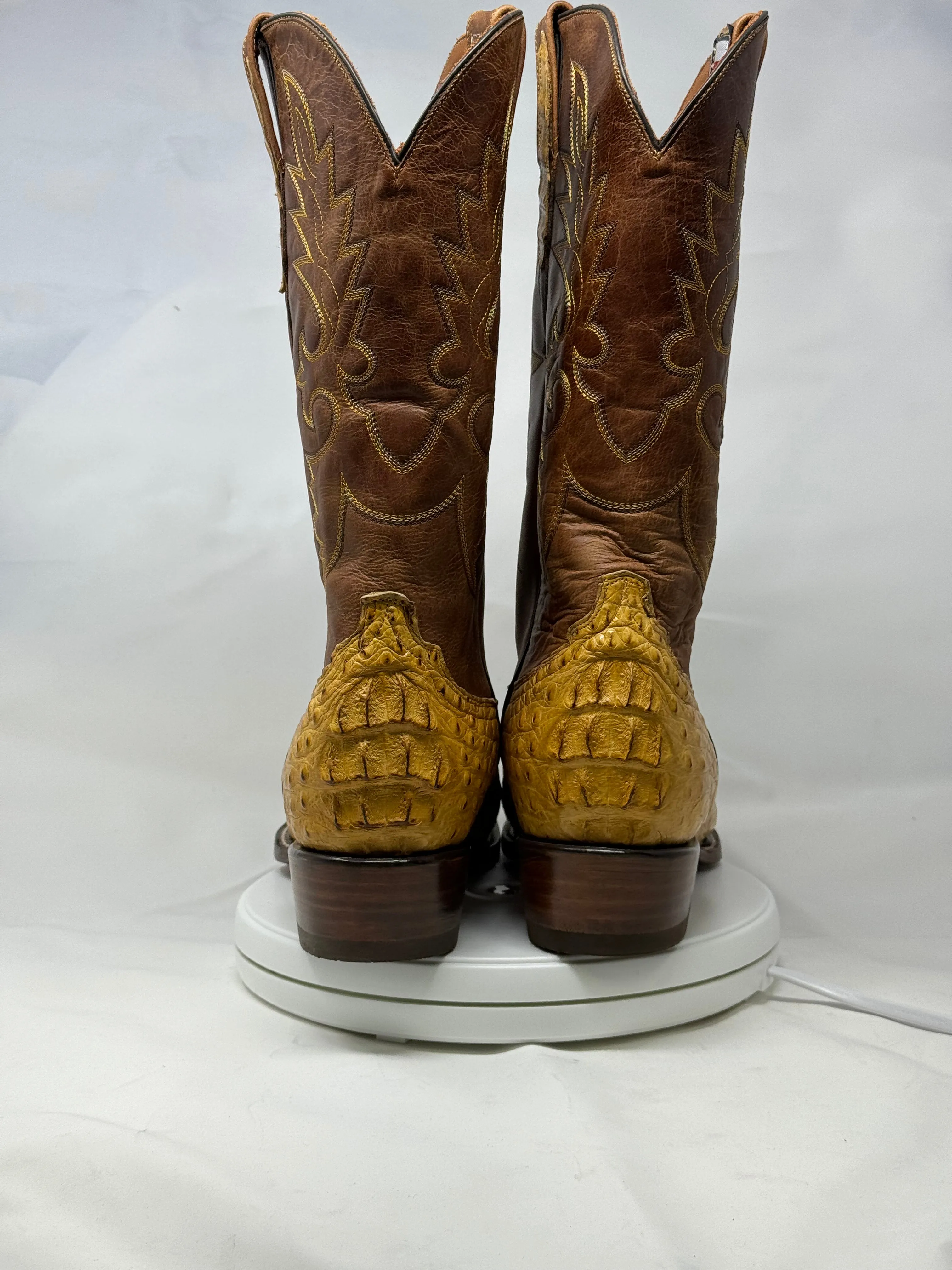 DJ2059 | Don Juan Boots Men's Caiman Back Buttercup Diamond Toe