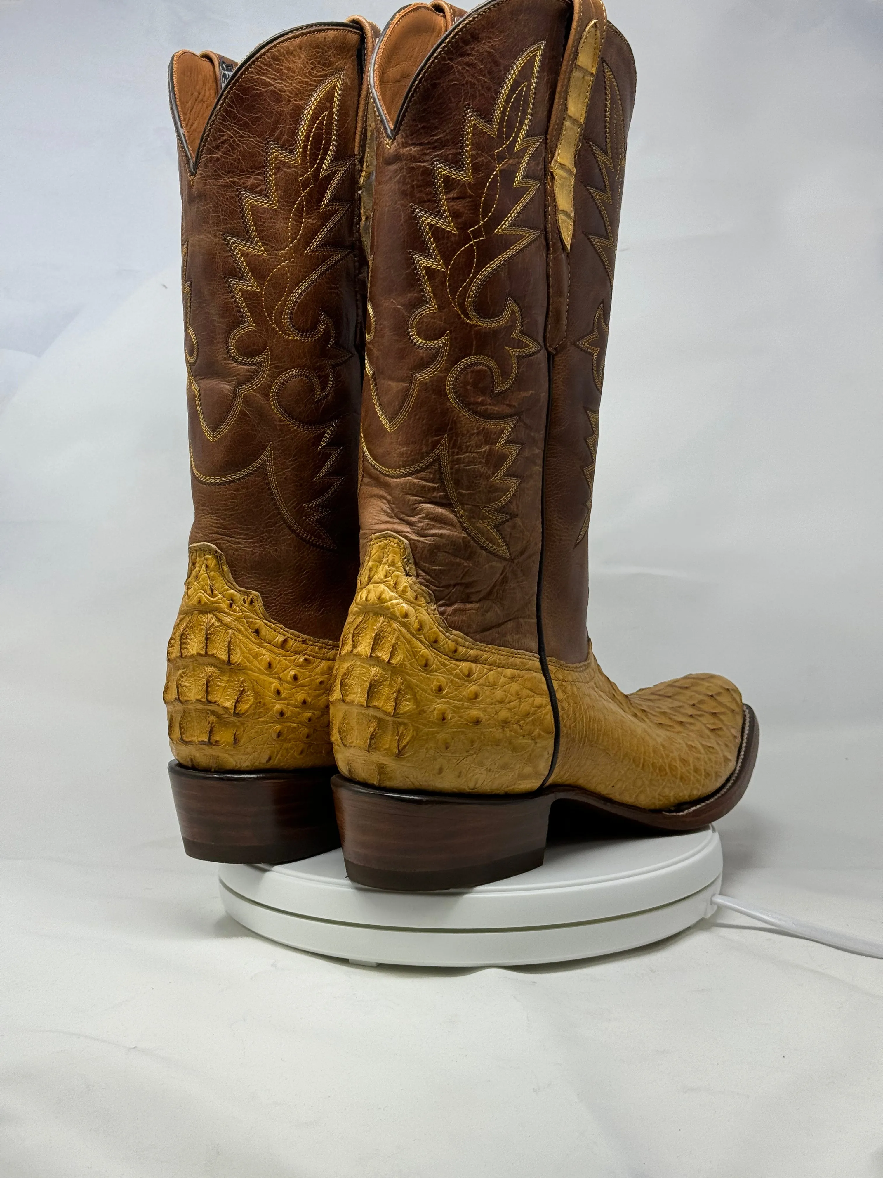 DJ2059 | Don Juan Boots Men's Caiman Back Buttercup Diamond Toe