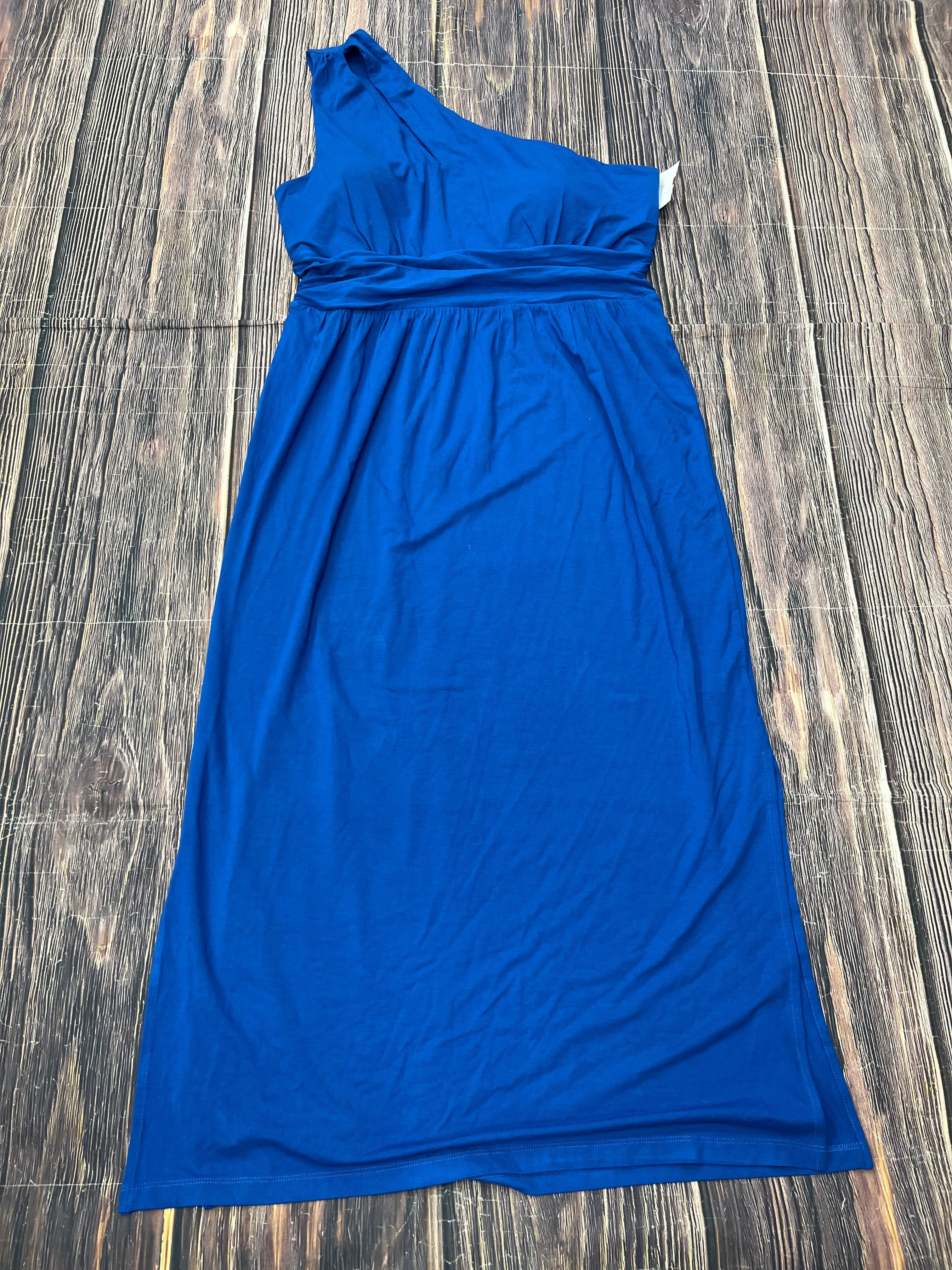 Dress Casual Maxi By Lilly Pulitzer In Blue, Size: L