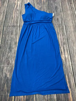 Dress Casual Maxi By Lilly Pulitzer In Blue, Size: L