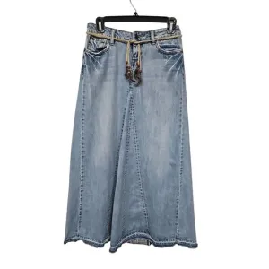 Duck Head Gored Midi Skirt Womens Size 5 Distressed Gypsy Hippie Y2K Boho
