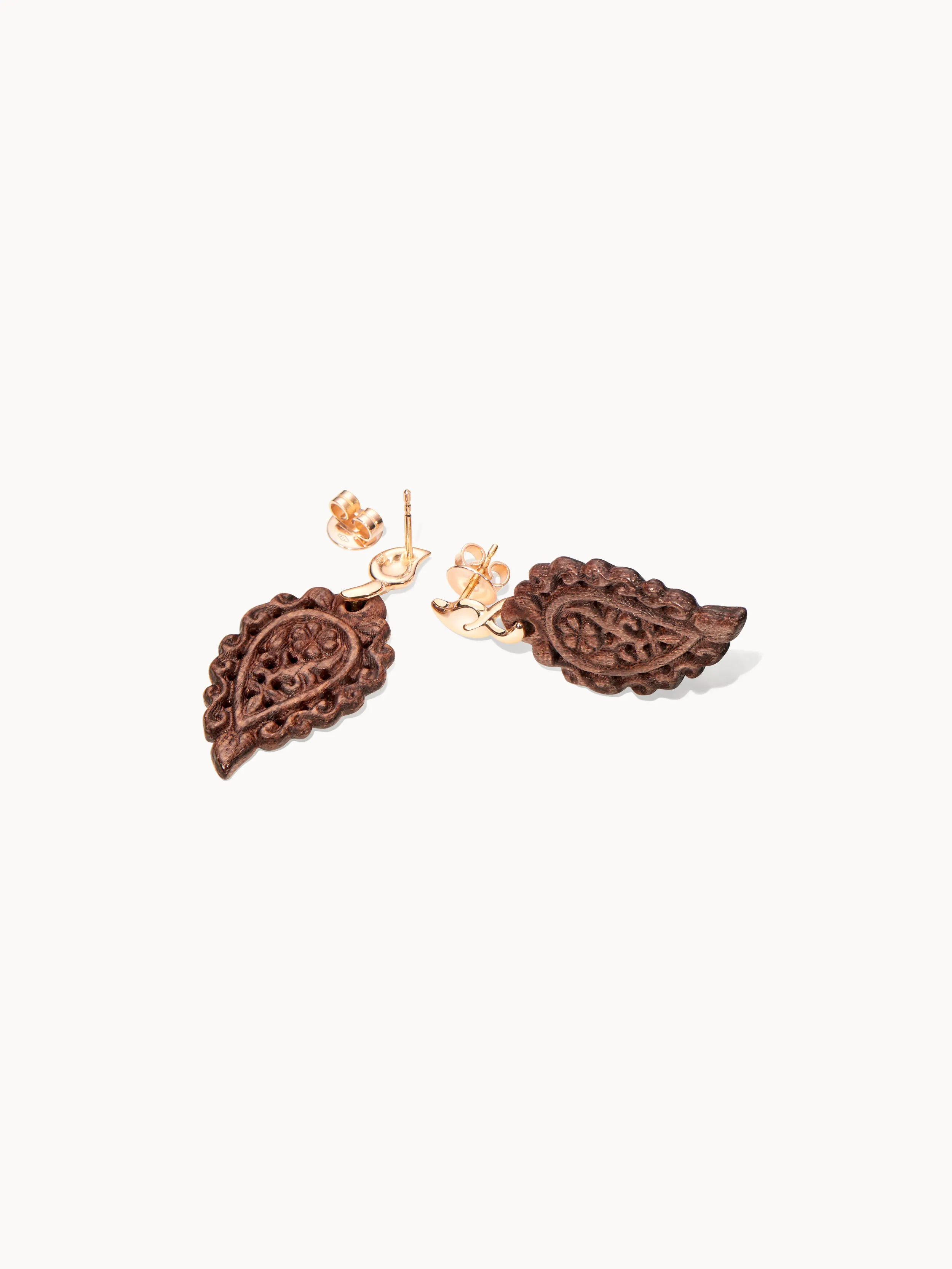 Earrings INDIA Snakewood
