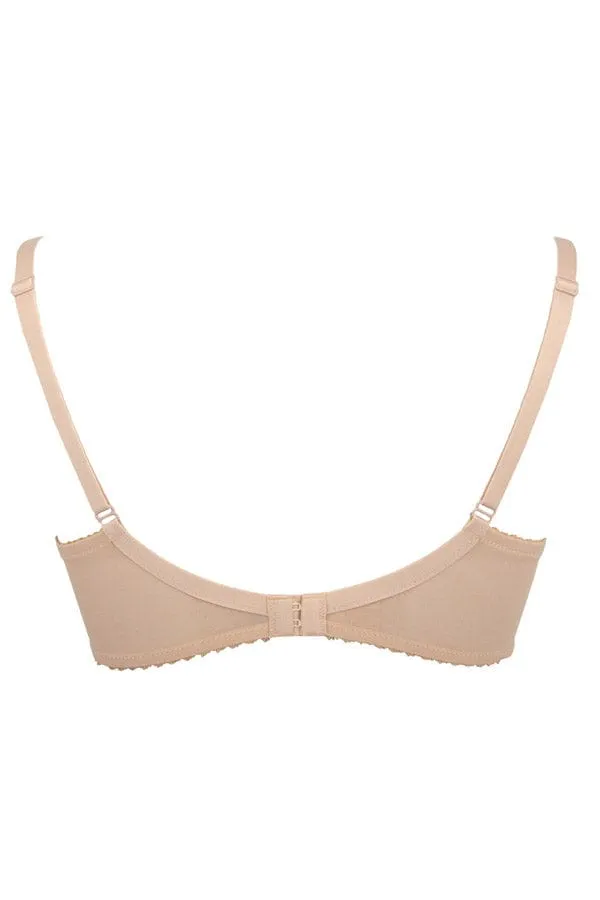 Embrace Side Support Bra - Nude