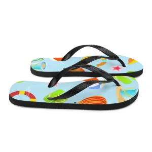 Epic Summer Slip Resistant Beach Print Flip Flops